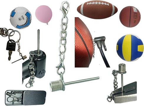 Ball Pump Inflation Needle Portable Type Stainless Steel Air Pump Needles-Ldeal of Blowing UP Football Basketball,American Football and All othes Sports Balls in Saudi Arabia