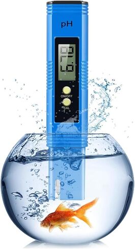 Digital pH Meter, PH Meter, 0.01pH High Accuracy Pen Type pH Tester for Hydroponics, Pocket Size with 0-14 PH Testing Range PH Tester, Drinking Water and Pool in Saudi Arabia