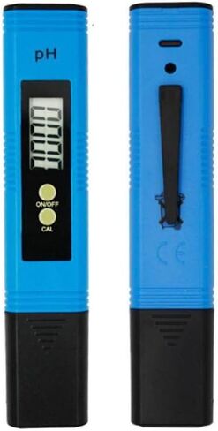 Digital pH Meter, PH Meter, 0.01pH High Accuracy Pen Type pH Tester for Hydroponics, Pocket Size with 0-14 PH Testing Range PH Tester, Drinking Water and Pool in Saudi Arabia