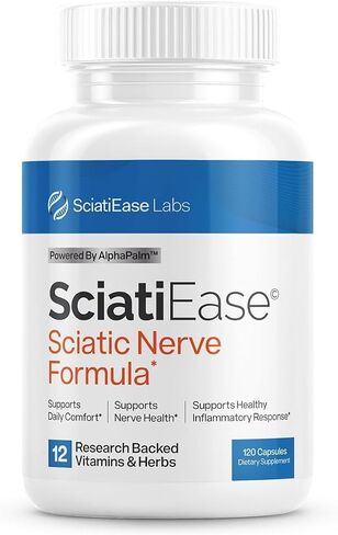 Advanced Nerve Support Complex with AlphaPalm, Pea, Vitamin B Complex, and 300mg Alpha Lipoic Acid - Comprehensive 120 Capsules Formula for Nerve Health and Cellular Energy in Saudi Arabia