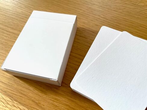أوراق لعب فارغة من Agile Stationery مع صناديق ثنية (إزاحة) in Saudi Arabia