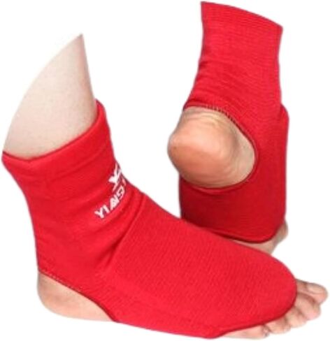 Taekwondo Boxing Foot Protector Gear, Martial Arts Training Sparring Instep Guards Muay Thai Kung Fu Tae Kwon Do TKD Feet Gear Support for Men Women Kids in Saudi Arabia