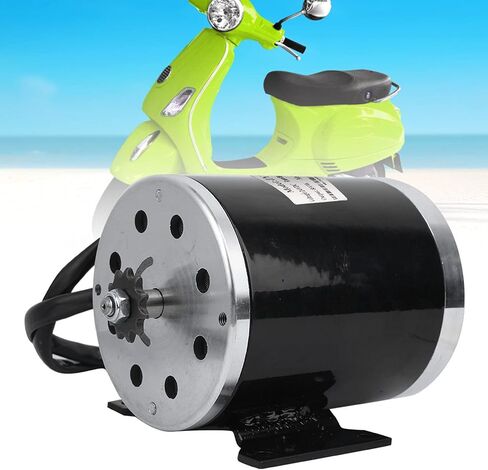 محرك Gear DC، محرك معدني عالي السرعة 24 فولت 800 وات مع ملحق قدم، محرك كهربائي بديل للدراجة الكهربائية، SPYMINNPOOvhspeutg13 in Saudi Arabia