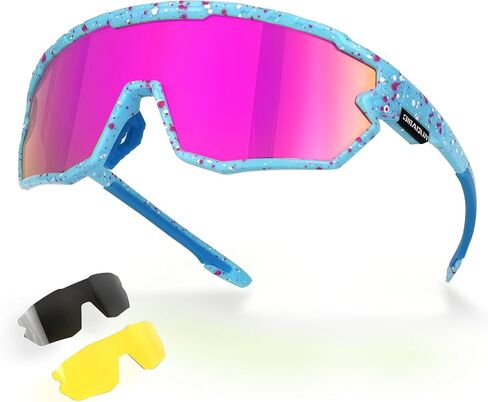 Polarized Sunglasses Cycling Glasses for Adult and Youth Men Women Protection Eyewear Goggles for Baseball in Saudi Arabia