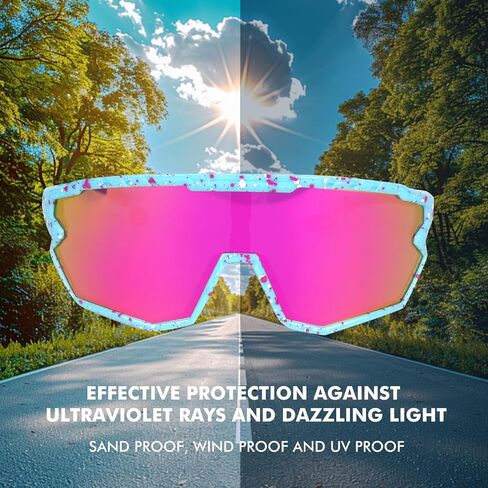 Polarized Sunglasses Cycling Glasses for Adult and Youth Men Women Protection Eyewear Goggles for Baseball in Saudi Arabia