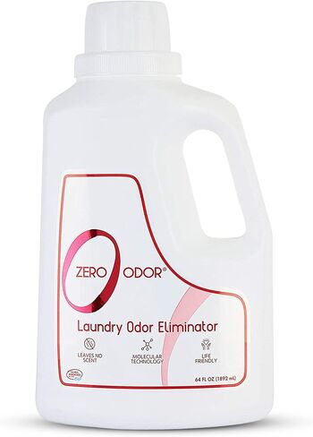 Zero Odor – Laundry Odor Eliminator - Permanently Eliminate laundry Odor – Patented Molecular Technology Best For Clothes, Towels & Linens, Shoes, Bags, Etc. - Smell Great Again, 16oz in Saudi Arabia