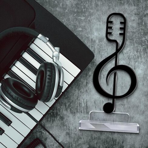 Acrylic Music Appreciation Trophy Award Eighth Note Musical Competition Prize Gift for Musician Teacher Student Music Studio Club in Saudi Arabia