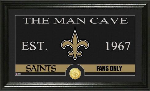 NFL "Man Cave" Panoramic Photo Minted Coin in Saudi Arabia