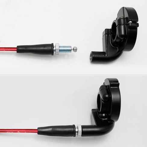 UOIENRT 50 inch Mini Bicycle Throttle Cable Replacement for MB165 196cc 5.5hp MB200 200cc 6.5hp (Black) in Saudi Arabia