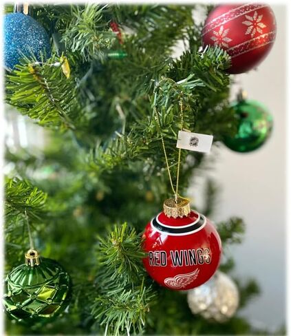 New York Rangers – Collector's Edition Rangers Glass Ball Ornament – Represent The Red, White and Blue and Show Your NHL Spirit with Licensed Rangers Holiday Fan Decorations in Saudi Arabia