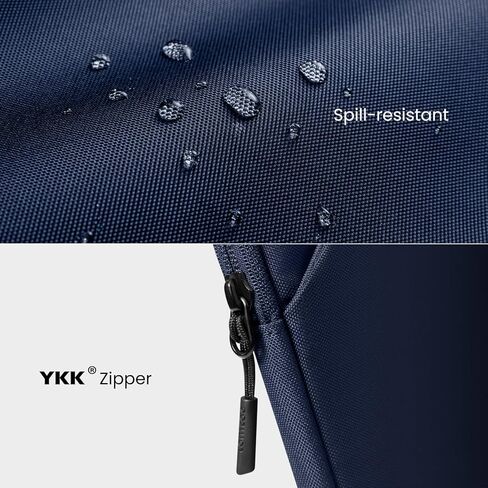 Tomtoc Light-B19 حقيبة كتف iPad Pro M4 2024 رفيعة مقاس 13 بوصة مع تخزين الملحقات، قماش صديق للبيئة، مصممة لجهاز iPad Pro مع لوحة مفاتيح سحرية ولوحة مفاتيح ذكية in Kuwait