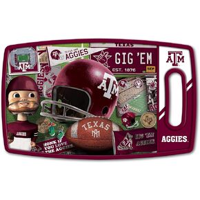 YouTheFan NCAA Retro Series Cutting Board