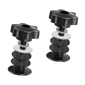 2 Pack 254A0001 Tonneau Cover Clamp Service Kit - Elevator Bolt Assembly (Universal)