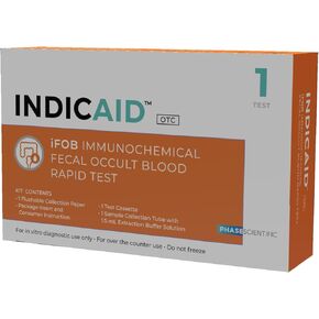 Immunochemical Fecal Occult Blood Rapid Test (iFOB) Stool & Colon Test for Early Detection - FSA/HSA Eligible (2 Pack)