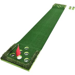 Golf Guoling Put Pusher Trainer Room Golf Game Cushion Mini Golf Set Golf Training Auxiliary Tool Men's Golf Parts 3 Goals