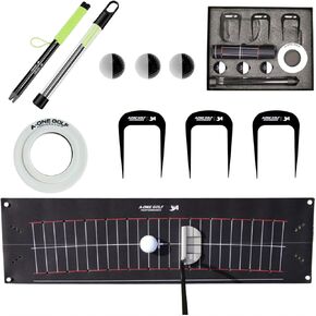 A-ONE Putting Set, Putting Training Aids, Improve Putting Performance, Putting Arc, Putting String, Golf Training Aid, Putting Golf Aids, Level Up Your Golf Game Today