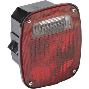 Grote 53650 SuperNova Three-Stud Metri-Pack LED Stop Tail Turn Light with Double Connector (w/ License Lamp)