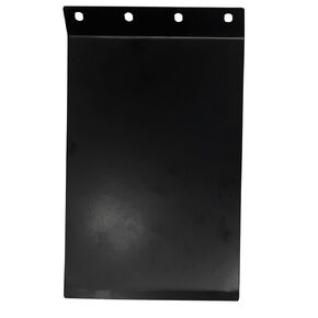 170 x 110mm Iron Plate Base Pad Cloth Backing for 9403 Belt Sander Replacement Part(2pcs), Black