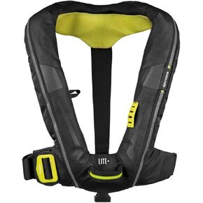 Spinlock USCG Approved Deckvest LITE Plus Black with Lume-On