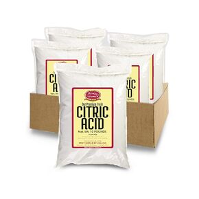 Citric Acid 2 LB Bag - 100% Pure, Food Grade & Non-GMO - Citric Acid Powder for Cleaning, Bath Bombs, Preserving - Fine Granular by Spicy World