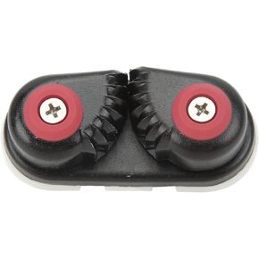 Cam Cleat, Aluminum Alloy Boat Clam Cleat Flared Cable Fast Entry Cam Cleat Black Marine Rope Clamp for Sailng