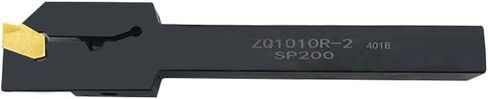 3/8 inch Shank ZQ1010R-2 Grooving Slotting Tool Cut Off Lathe Turning Tool Holder Grooving Cut-Off Tool with 10 pcs SP200 Carbide Turning Inserts Grooving Parting Blade in Saudi Arabia