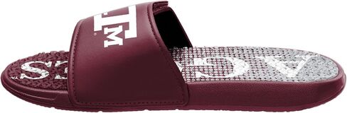 FOCO Texas A&M Aggies NCAA Mens Gradient Wordmark Gel Slide - XL in Saudi Arabia