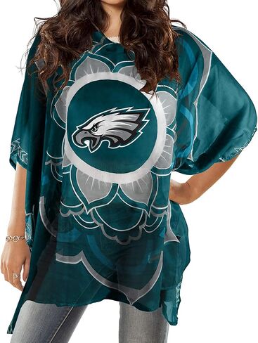 Littlearth NFL Sheer Caftan with Flower Design in Saudi Arabia