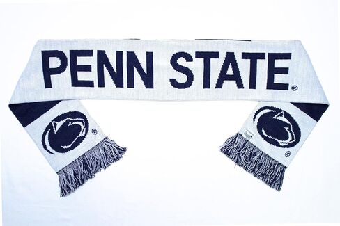 الأوشحة التقليدية وشاح ولاية بنسلفانيا - PSU Nittany Lions محبوك باللون الأبيض البديل in Kuwait