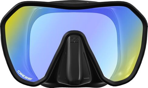 Cressi Adult Frameless Diving Mask - Wide View Mono Lens - Low Internal Volume - Pure Soft Silicone - Z2: Designed in Italy by Cressi in Kuwait