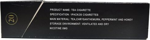 Wild Tea Herbal Cigarettes,Nicotine and Tobacco Free,Smoking Cessation Aids Alternative for Quit Smoking Flavor(1 Pack/20 Smokes) in Saudi Arabia