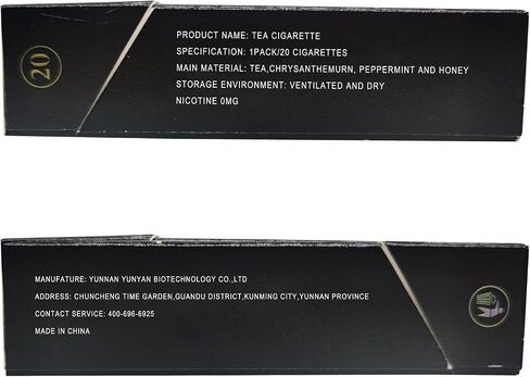 Wild Tea Herbal Cigarettes,Nicotine and Tobacco Free,Smoking Cessation Aids Alternative for Quit Smoking Flavor(1 Pack/20 Smokes) in Saudi Arabia