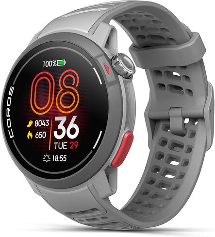 ساعة COROS PACE Pro GPS الرياضية، شاشة لمس AMOLED 1.3 بوصة، المعالج الأسرع في فئتها، عمر البطارية 20 يومًا، التنقل مع خرائط عالمية غير متصلة بالإنترنت، تتبع النوم، الجري، ركوب الدراجات، السباحة - أسود in Kuwait