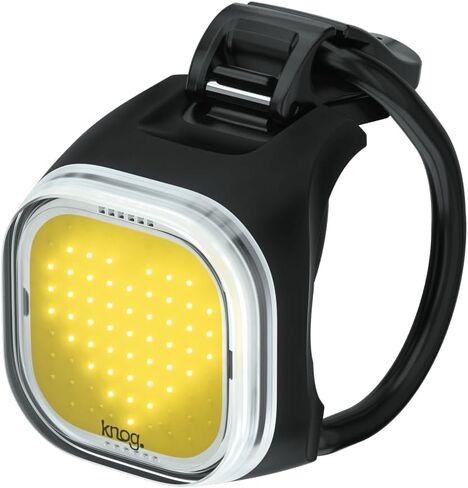 مصباح دراجة صغير من Knog Blinder - مصباح أمامي ساطع 50 لومن للدراجة مع COB LED، قابل لإعادة الشحن عبر USB، 8 أوضاع فلاش، خفيف للغاية 17 جم، مقاوم للماء IP67، رؤية 300 متر in Kuwait