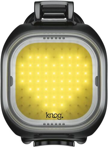 مصباح دراجة صغير من Knog Blinder - مصباح أمامي ساطع 50 لومن للدراجة مع COB LED، قابل لإعادة الشحن عبر USB، 8 أوضاع فلاش، خفيف للغاية 17 جم، مقاوم للماء IP67، رؤية 300 متر in Kuwait