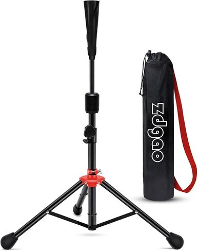 Zdgao Baseball Batting tee for Adults and Youth Teens, Adjustable Height 27 to 46 inches for Hitting Training Practice, with Carrying Bag in Kuwait