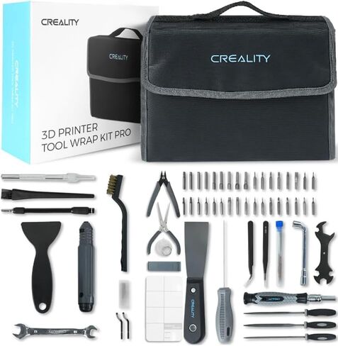 مجموعة أدوات الطابعة ثلاثية الأبعاد Creality، مجموعة أدوات الطابعة ثلاثية الأبعاد الاحترافية 74 قطعة مع مجموعة مفك البراغي، منظف الفوهة، وملحقات الطابعة ثلاثية الأبعاد الأخرى لجميع مجموعات الطابعات ثلاثية الأبعاد/الإزالة/التنظيف/الصيانة in Kuwait