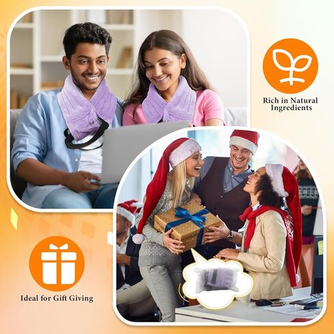 وسادة تدفئة للرقبة، وسادة تدفئة بالميكروويف، وسادة حرارية رطبة طبيعية، وسادة قابلة لإعادة الاستخدام ساخنة وباردة، وسادات تدفئة متعددة الاستخدامات قابلة للاستخدام في الميكروويف لتخفيف آلام الرقبة، وآلام الظهر، وتخفيف آلام الكتف (السماء الزرقاء) in Kuwait