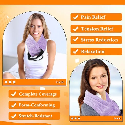 وسادة تدفئة للرقبة، وسادة تدفئة بالميكروويف، وسادة حرارية رطبة طبيعية، وسادة قابلة لإعادة الاستخدام ساخنة وباردة، وسادات تدفئة متعددة الاستخدامات قابلة للاستخدام في الميكروويف لتخفيف آلام الرقبة، وآلام الظهر، وتخفيف آلام الكتف (السماء الزرقاء) in Kuwait