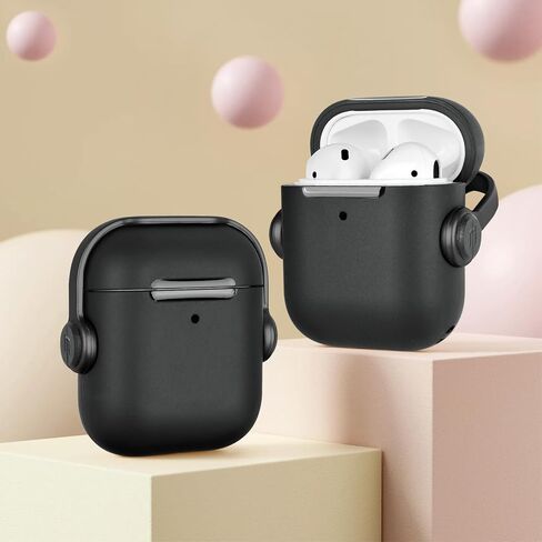 متوافق مع حافظة AirPods من مادة TPU الناعمة مع سماعات أذن إبداعية لطيفة ومضحكة بتصميم سريع ومضاد للصدمات وغطاء لسماعات الرأس لأجهزة Airpods 2 &1-أرجواني in Kuwait