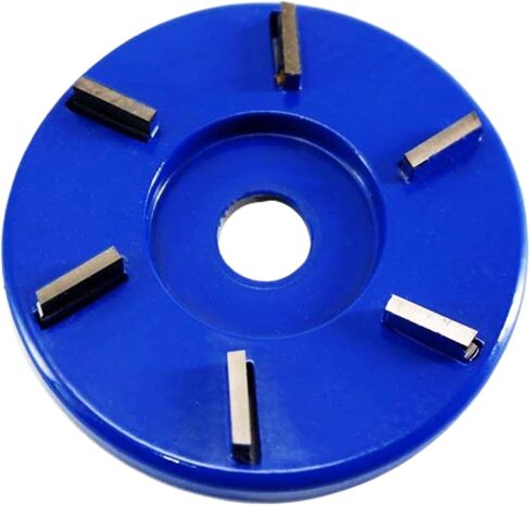 6 Teeth Wood Carving Disc Grinder Wheel 16mm Carving Shaping Disk Wood Turbo Carving Disc Curve Chainsaw Wheel Tool Grinding Wheel Wood Shaping Disc in Saudi Arabia