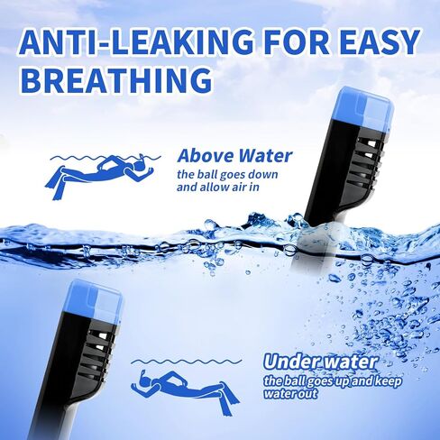 Full Face Snorkel Mask, Snorkeling Gear for Adults with Dry Top Breathing System and Detachable Camera Mount, Foldable Snorkel Mask Adult, Anti-Fog & Anti-Leak in Saudi Arabia