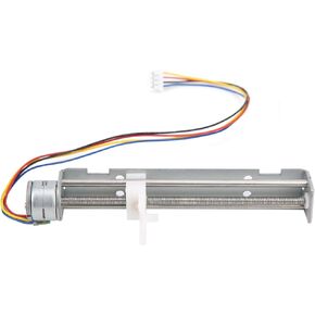 Electric Linear Guide Rail Motion Slide Actuator Module 80mm Stroke Driven by 2Phase 4Wire Stepper Motor for DIY CNC Linear Position Kit Engraving Machine