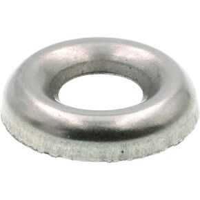 Prime-Line 9083863 Finishing Washers, Countersunk, #12, Grade 18-8 Stainless Steel (25 Pack)