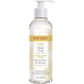 Burt's Bees Naturally Clean Hand Soap with Lavender and Honey, 8 Fluid Ounces (Pack of 3) in Kuwait