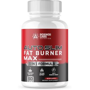 Science Labs | #1 Effective Weight Loss Pills for Women & Men | Appetite Suppressant, Belly Fat Burner Supplement, Metabolism Booster, Carb Blocker | Diet Pills That Work Fast - 60 Capsules in Kuwait