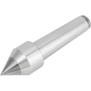 EVTSCAN MT4-F130 Carbide Tipped Lathe Dead Center, Morse Taper Shank, 60 Degrees Point, for MT4 Lathe Tailstocks