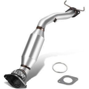 DNA Motoring OEM-CONV-044 3Pcs Factory Style Catalytic Converter Exhaust Pipe Compatible with 08-15 Enclave/Traverse/Acadia 3.6L