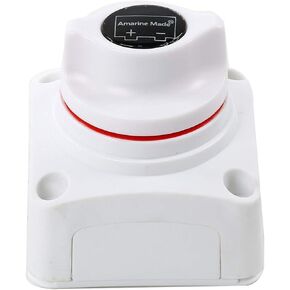 Amarine Made Boat Battery Power Disconnect Switch, Heavy Duty Battery Isolator Switch (275-201)