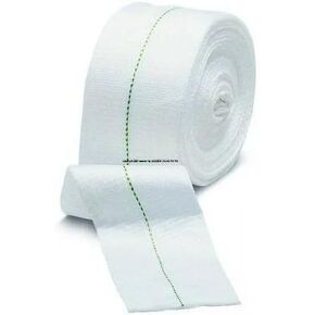 White Tubular Bandage Elasticated Tubular Bandages Washable Support Sprain Bandage Conforming Retention Bandages for Small Limbs Wrist Elbow Bandages and Bandaging Supplies 5CM X 5M